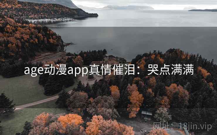 age动漫app真情催泪：哭点满满